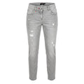 Philipp Plein Grey Fabric Women Jeans