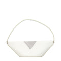 The Attico White Leather Handbag