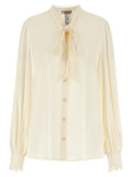 Twinset White Viscose Blouse