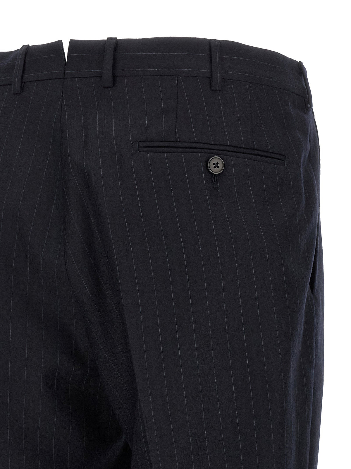 ZEGNA Blue Wool Two-Piece Suit