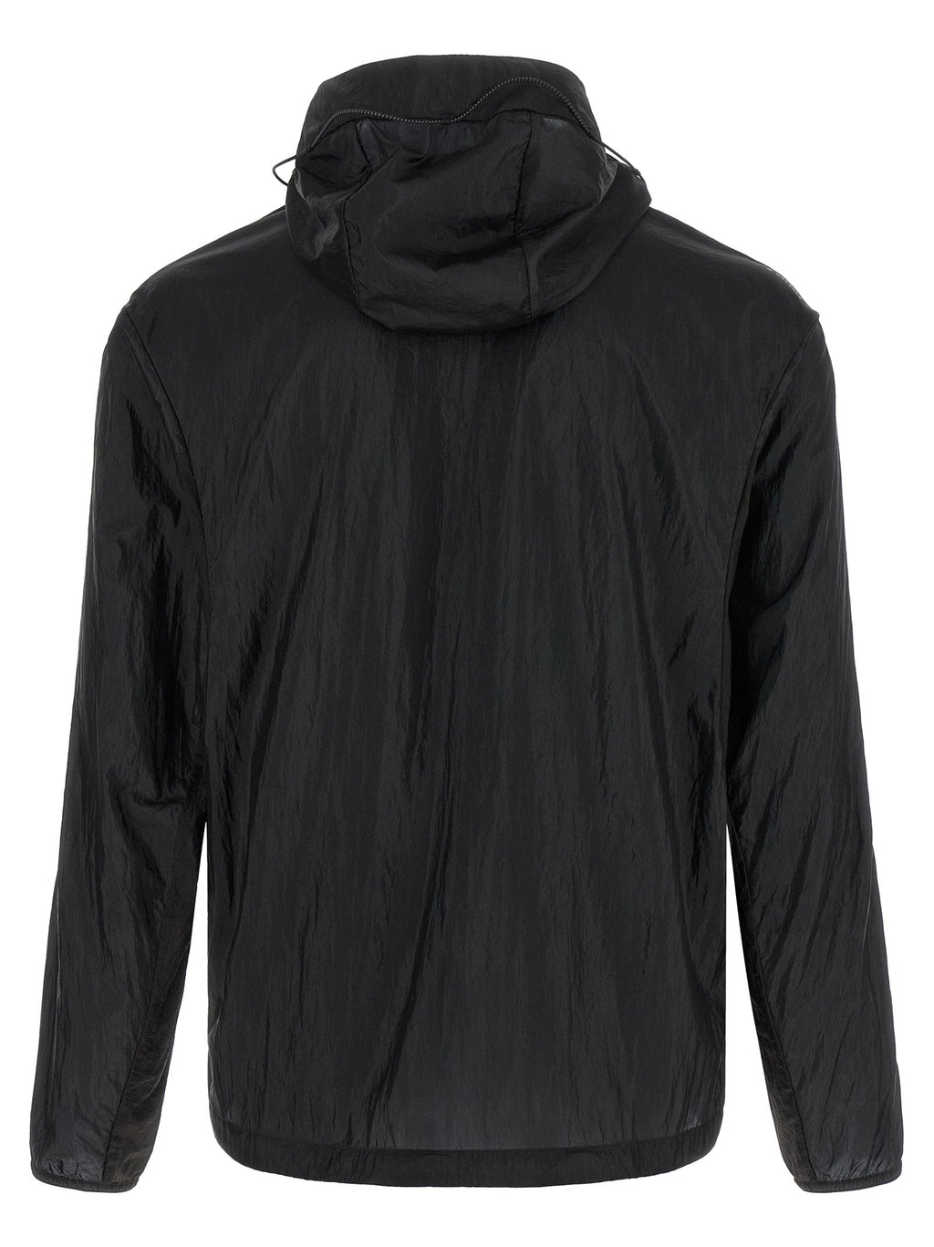 SATISFY Black Polyamide Shell Jacket