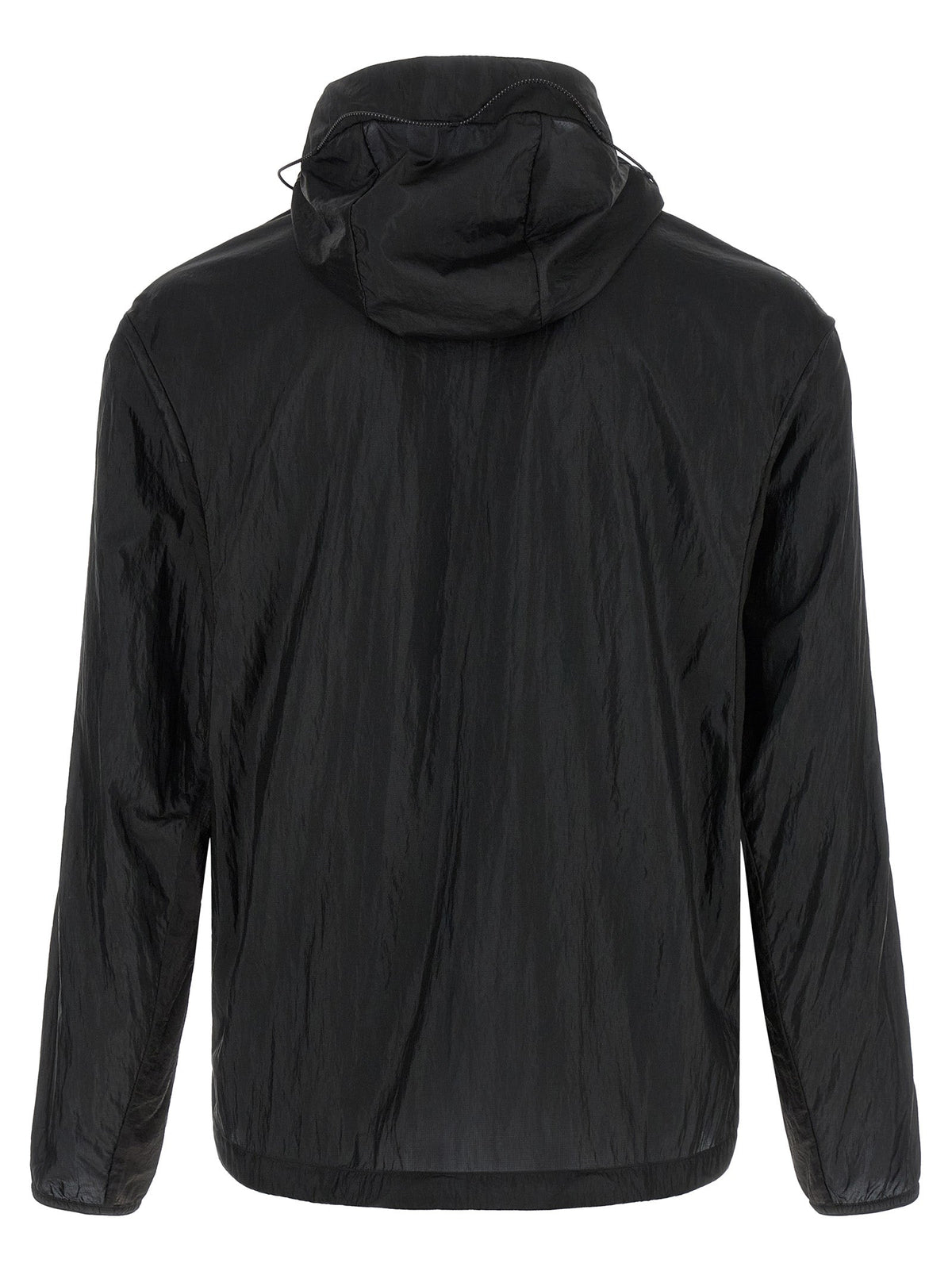 SATISFY Black Polyamide Shell Jacket