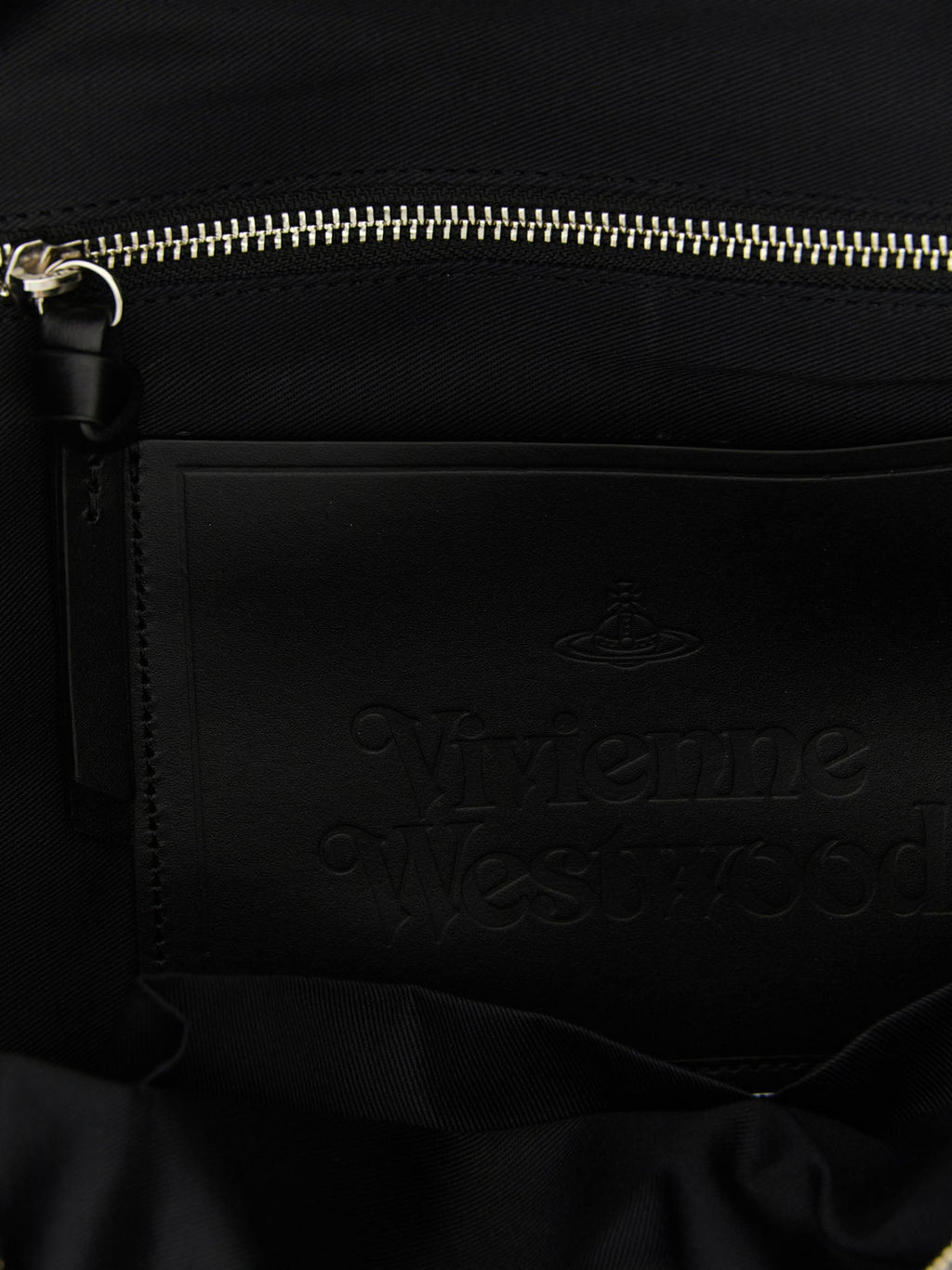 Vivienne Westwood Black Cotton Backpack