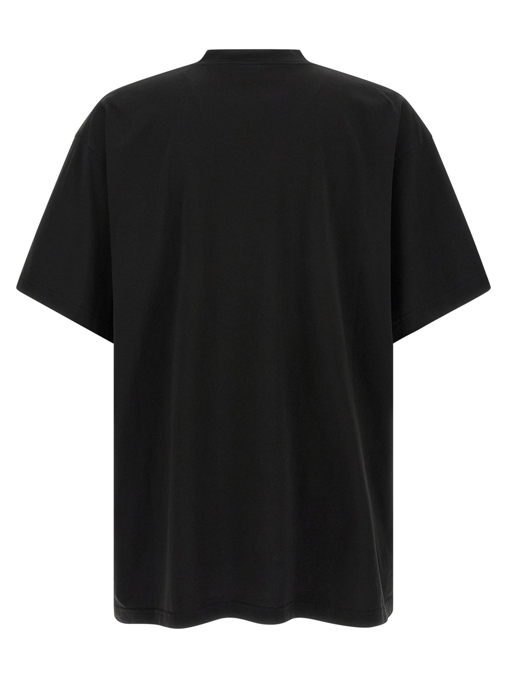 Balenciaga Black Cotton T-Shirt