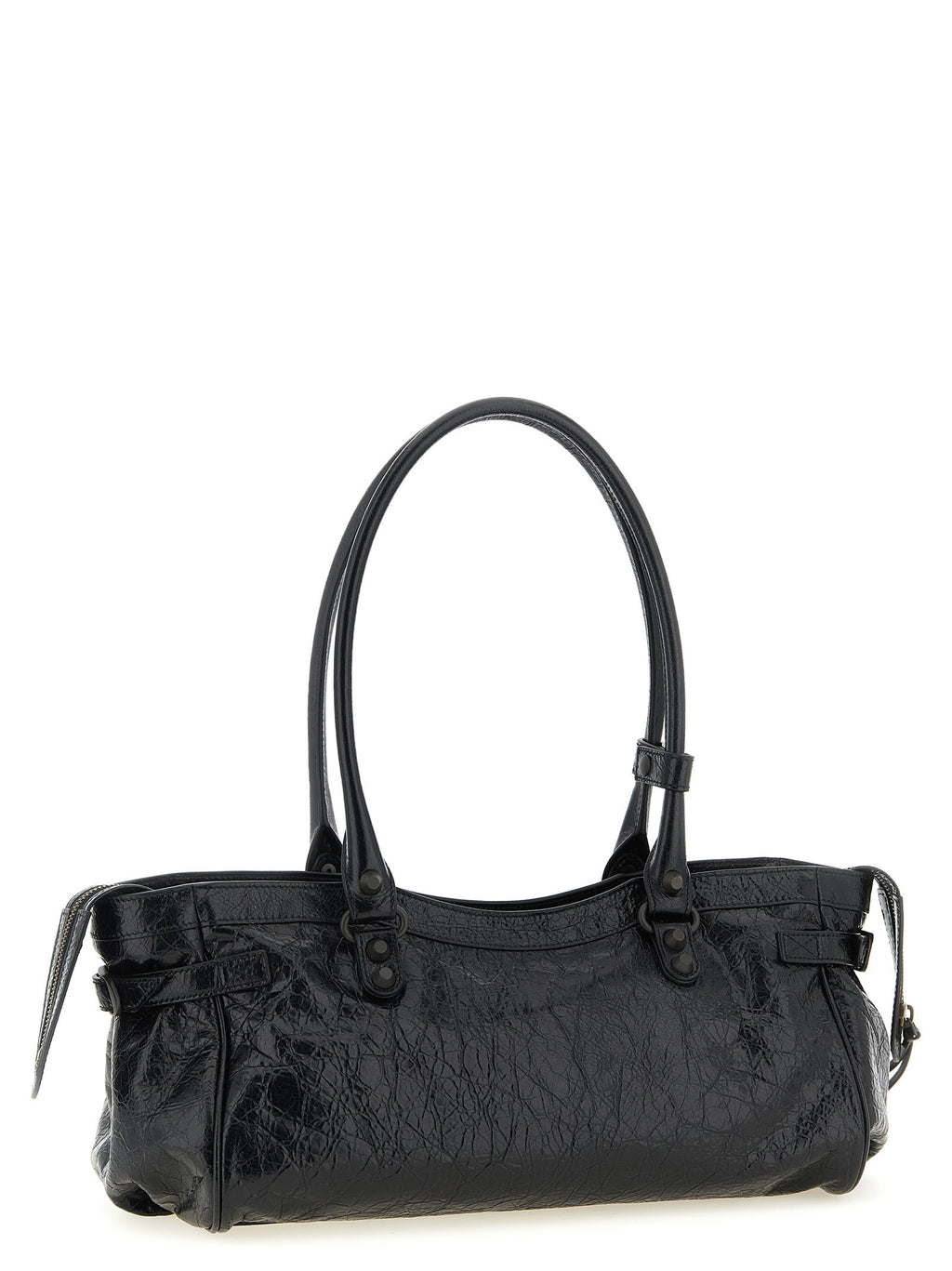 Balenciaga Black Lamb Leather Shoulder Bag