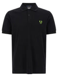 Comme Des Garçons Bicolor Cotton Polo Shirt