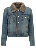 DENIM X ALEXANDER WANG Blue Cotton Denim Jacket