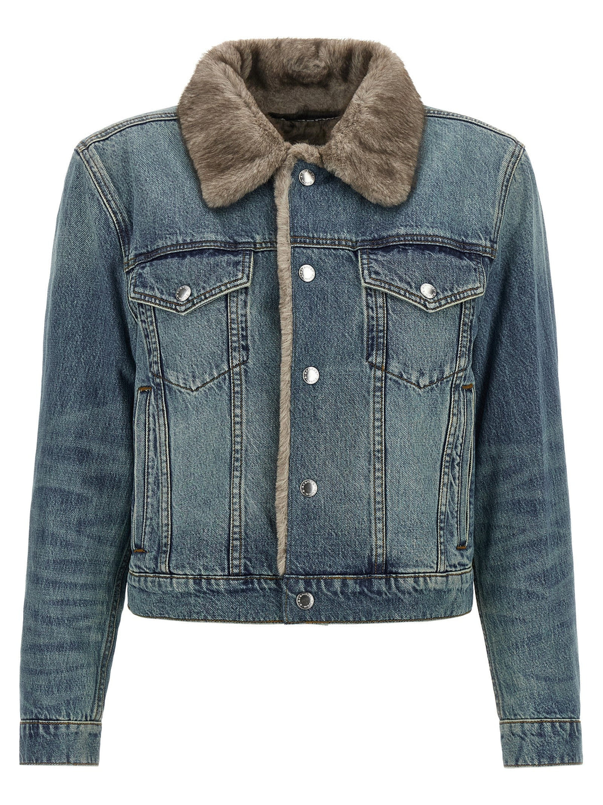 DENIM X ALEXANDER WANG Blue Cotton Denim Jacket