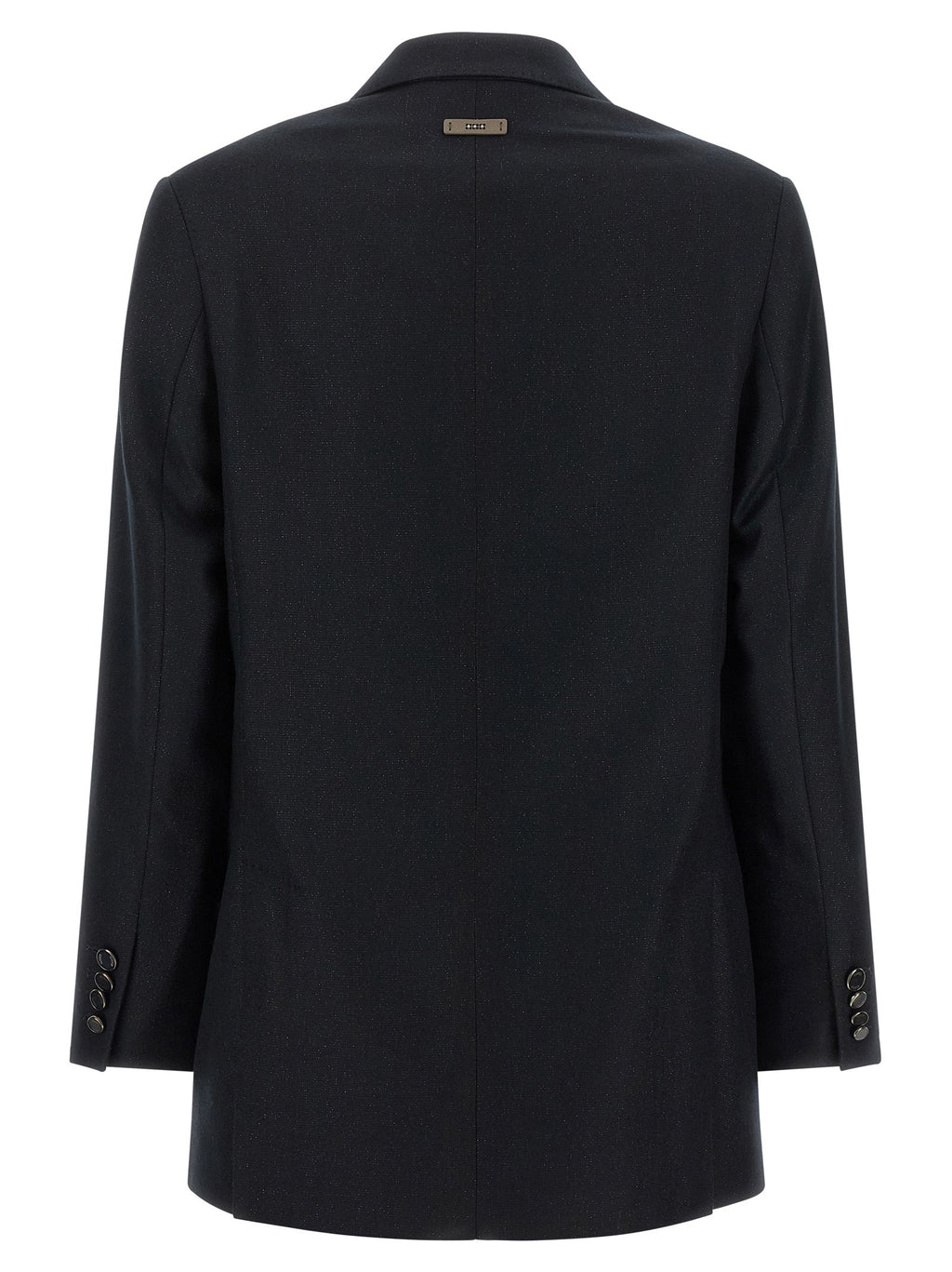 Peserico Black Virgin Wool Blazer