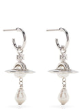 Vivienne Westwood Silver Brass Earrings