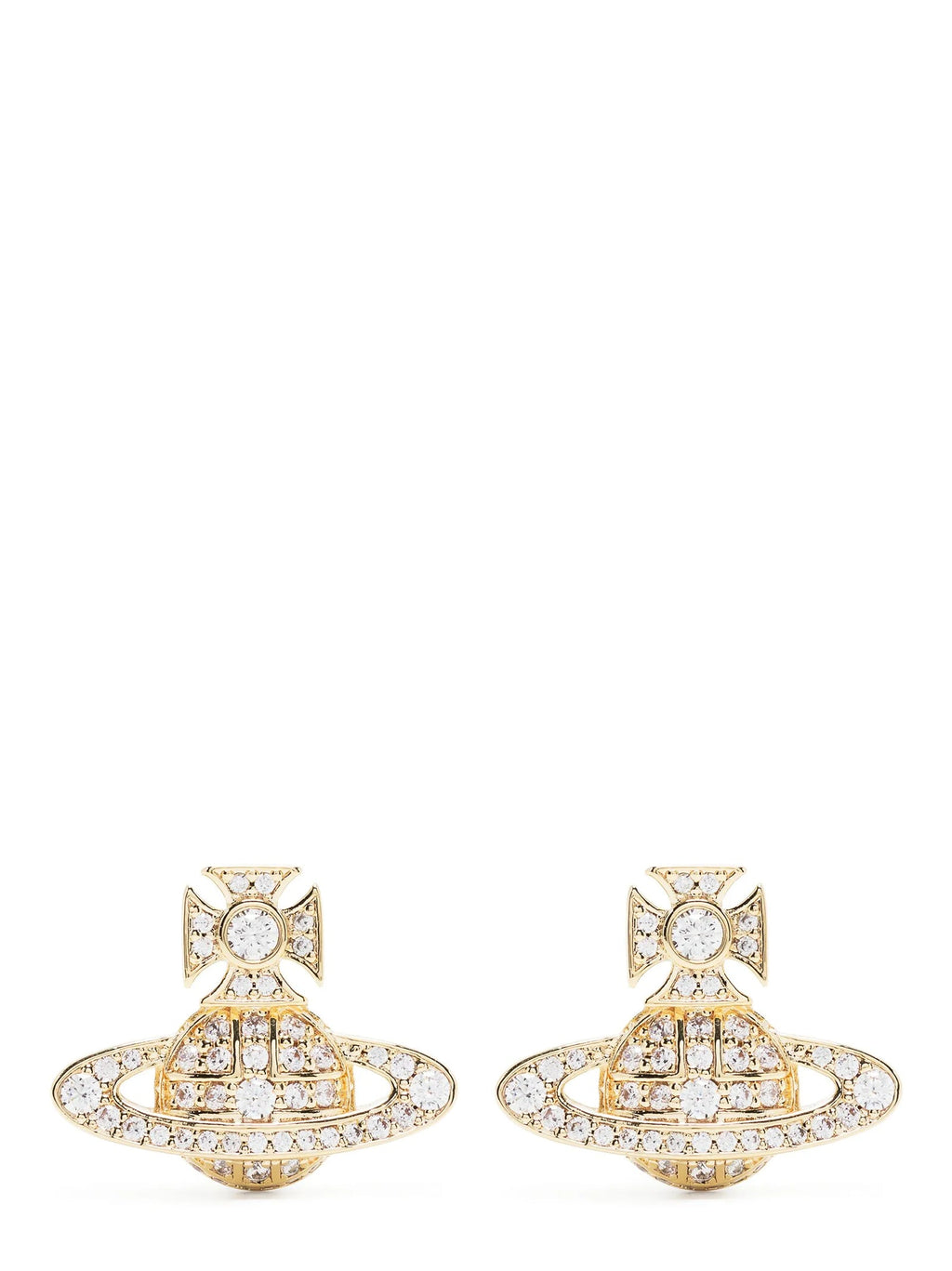 Vivienne Westwood Gold Brass Earrings