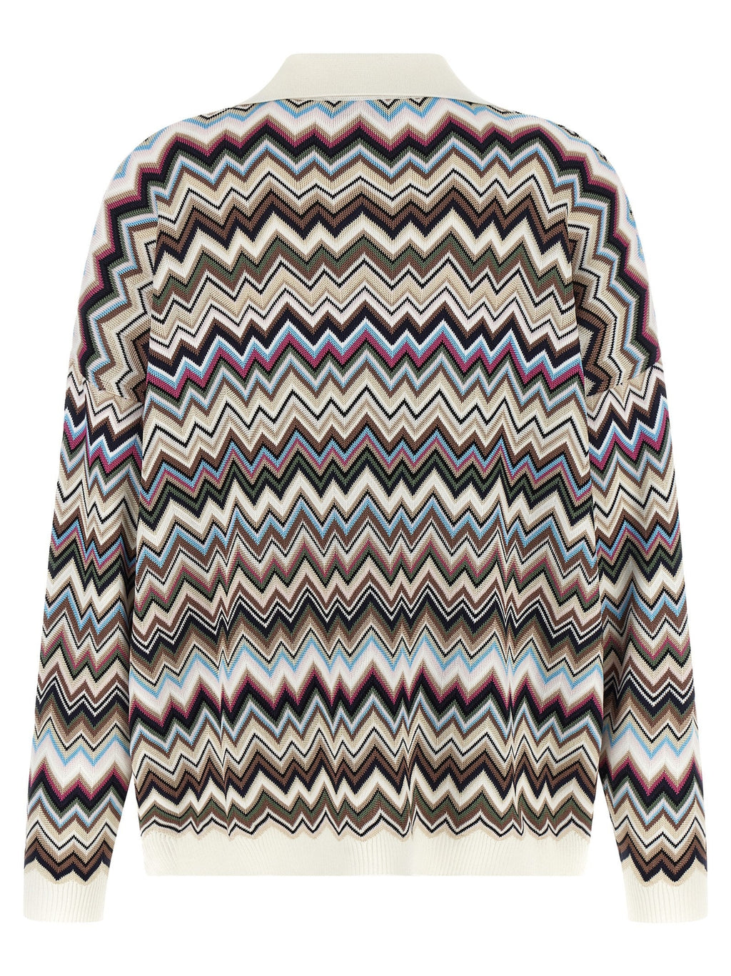 Missoni Multicolor Viscose Polo Shirt