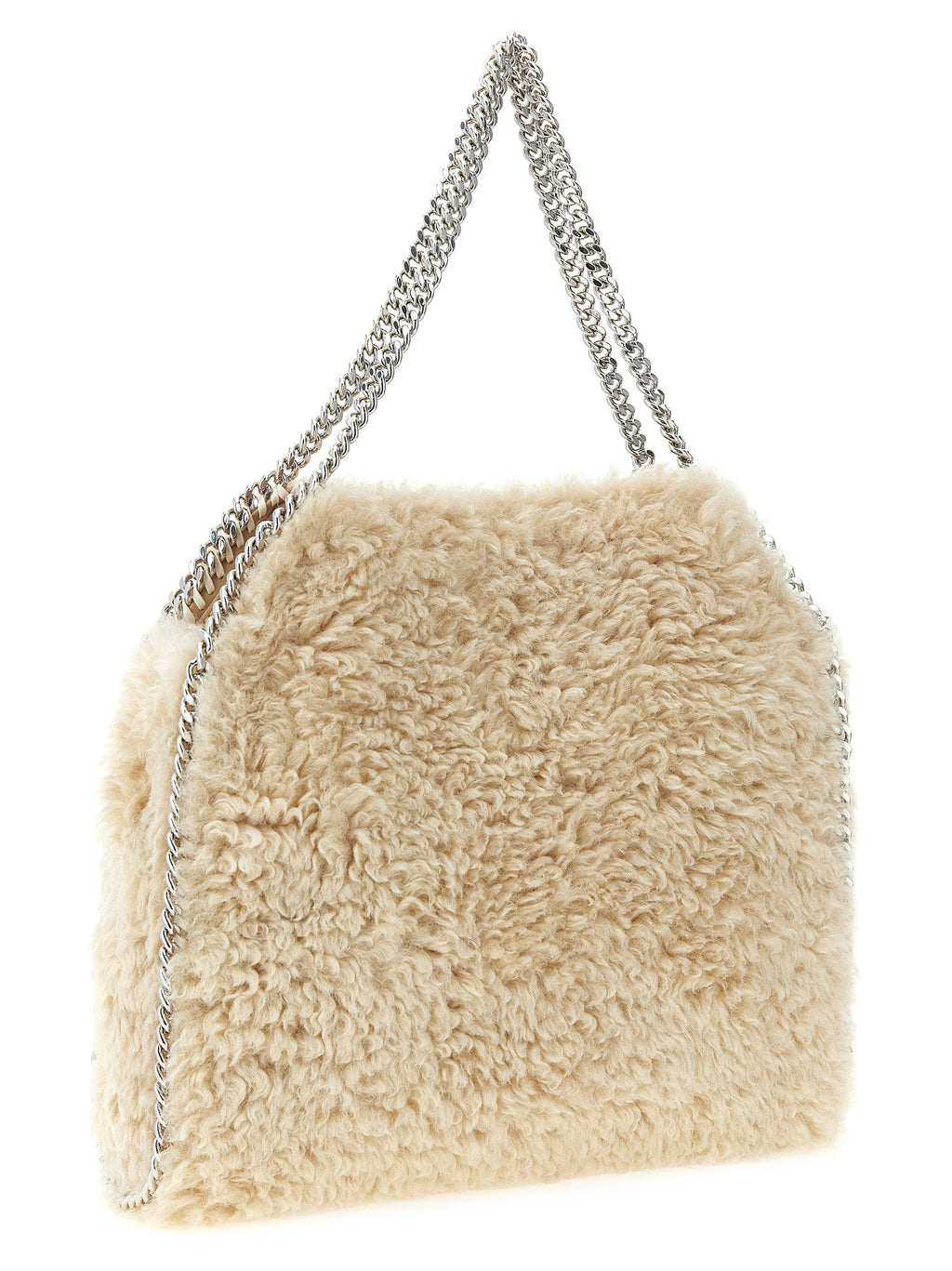 Stella McCartney Beige Polyester Shoulder Bag