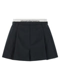 Alexander Wang Black Cotton Bermuda Shorts