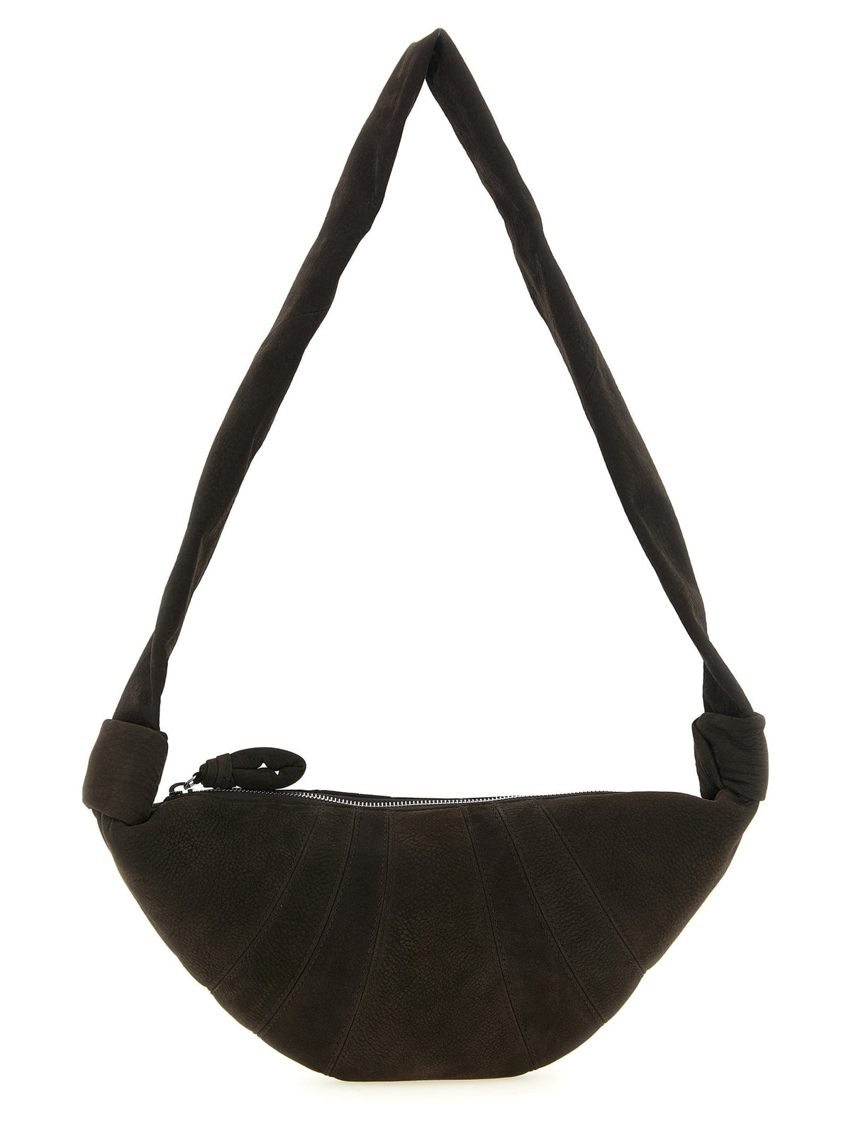 Lemaire Brown Lamb Leather Shoulder Bag