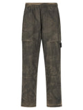 Stone Island Gray Polyamide Casual Pants
