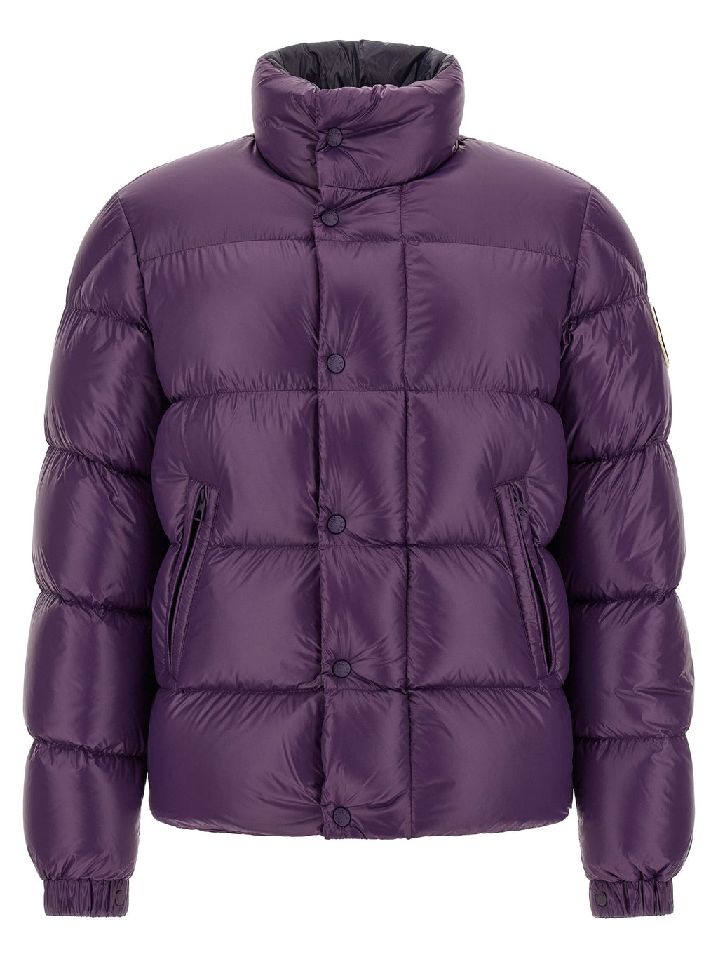 Moncler Purple Polyamide Shell Jacket