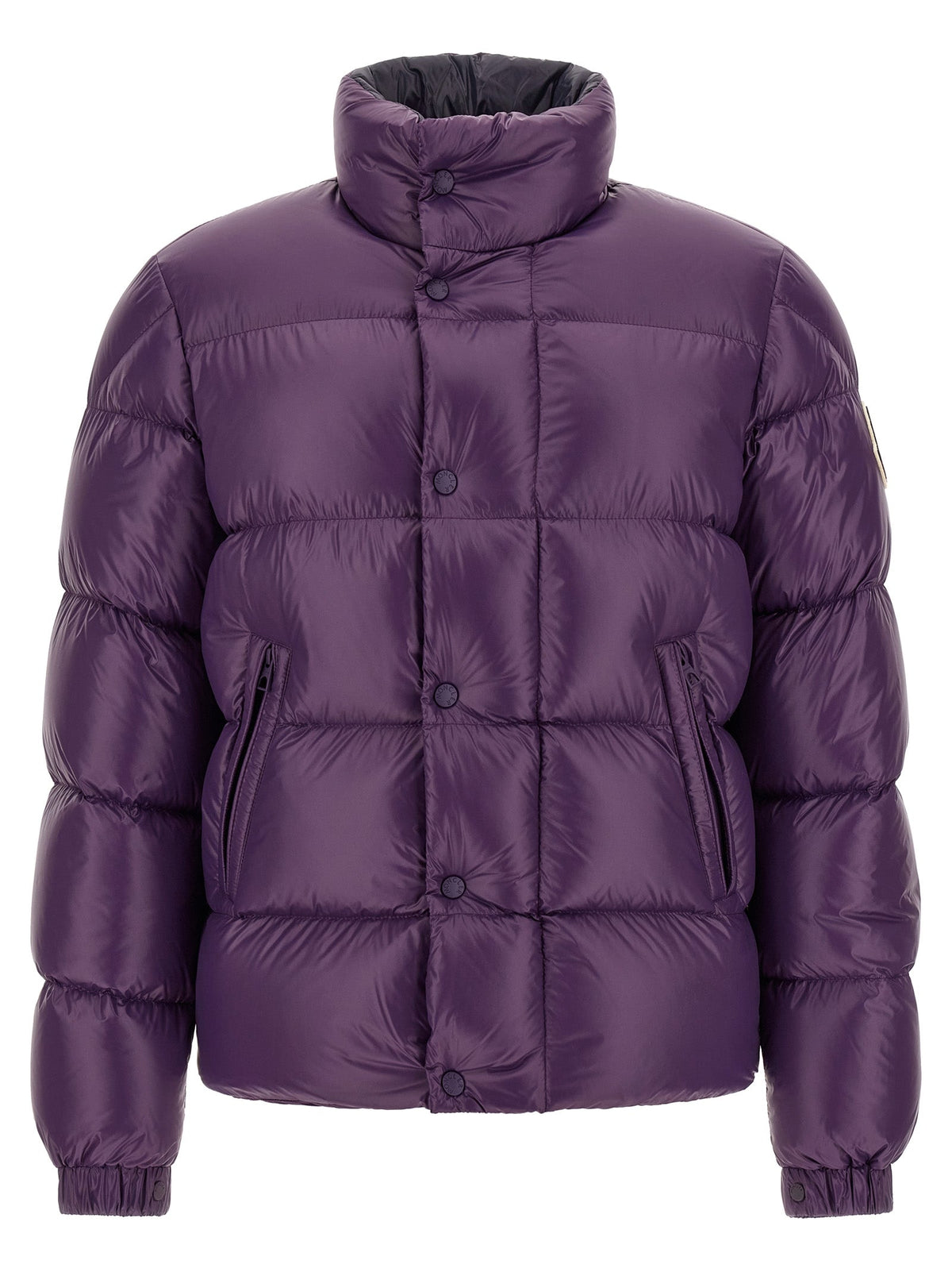 Moncler Purple Polyamide Shell Jacket