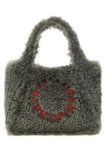 Stella McCartney Gray Polyester Tote Bag
