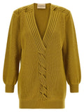 Valentino Garavani Multicolor Virgin Wool Cardigan