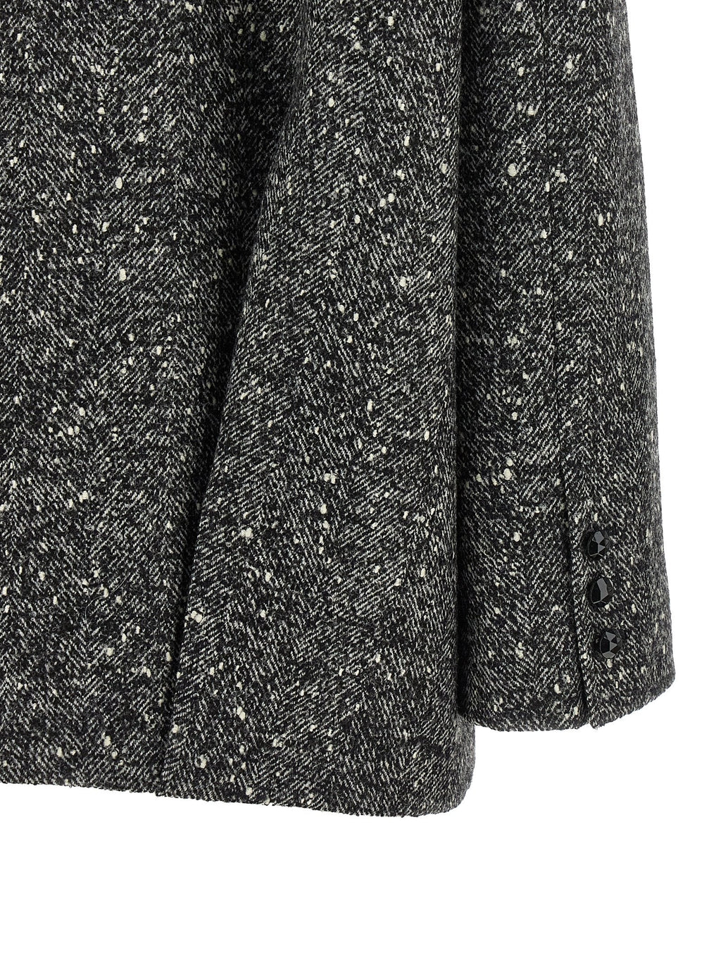 Valentino Garavani Bicolor Virgin Wool Coat
