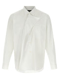 Comme Des Garçons White Cotton Blouse