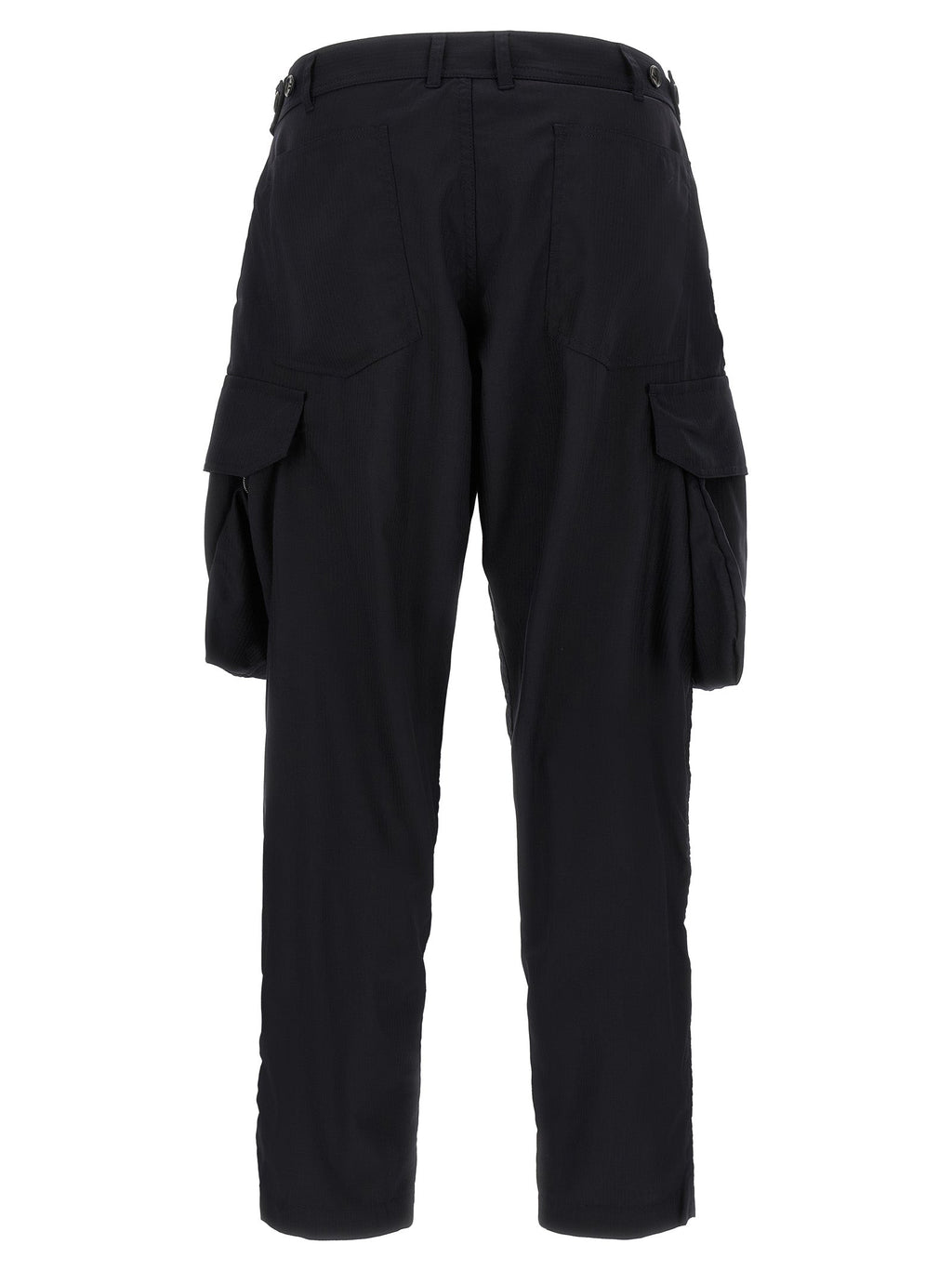 Comme Des Garçons Blue Polyester Cargo Pants