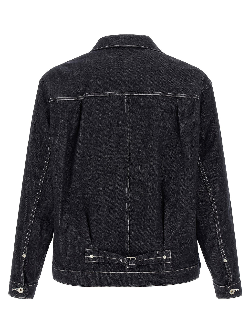 Comme Des Garçons Blue Cotton Denim Jacket