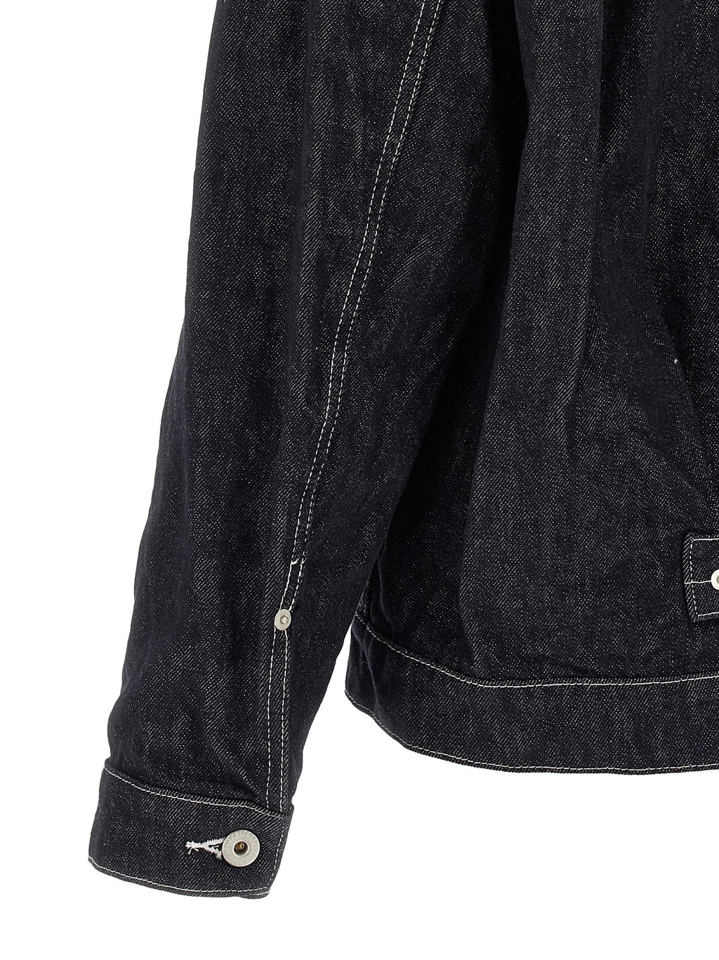 Comme Des Garçons Blue Cotton Denim Jacket