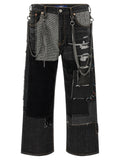 Junya Watanabe Blue Cotton Jeans Denim