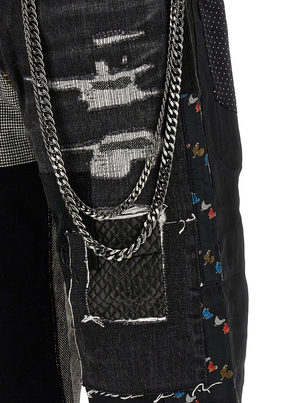 Junya Watanabe Blue Cotton Jeans Denim