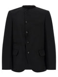 Comme Des Garçons Black Wool Blazer