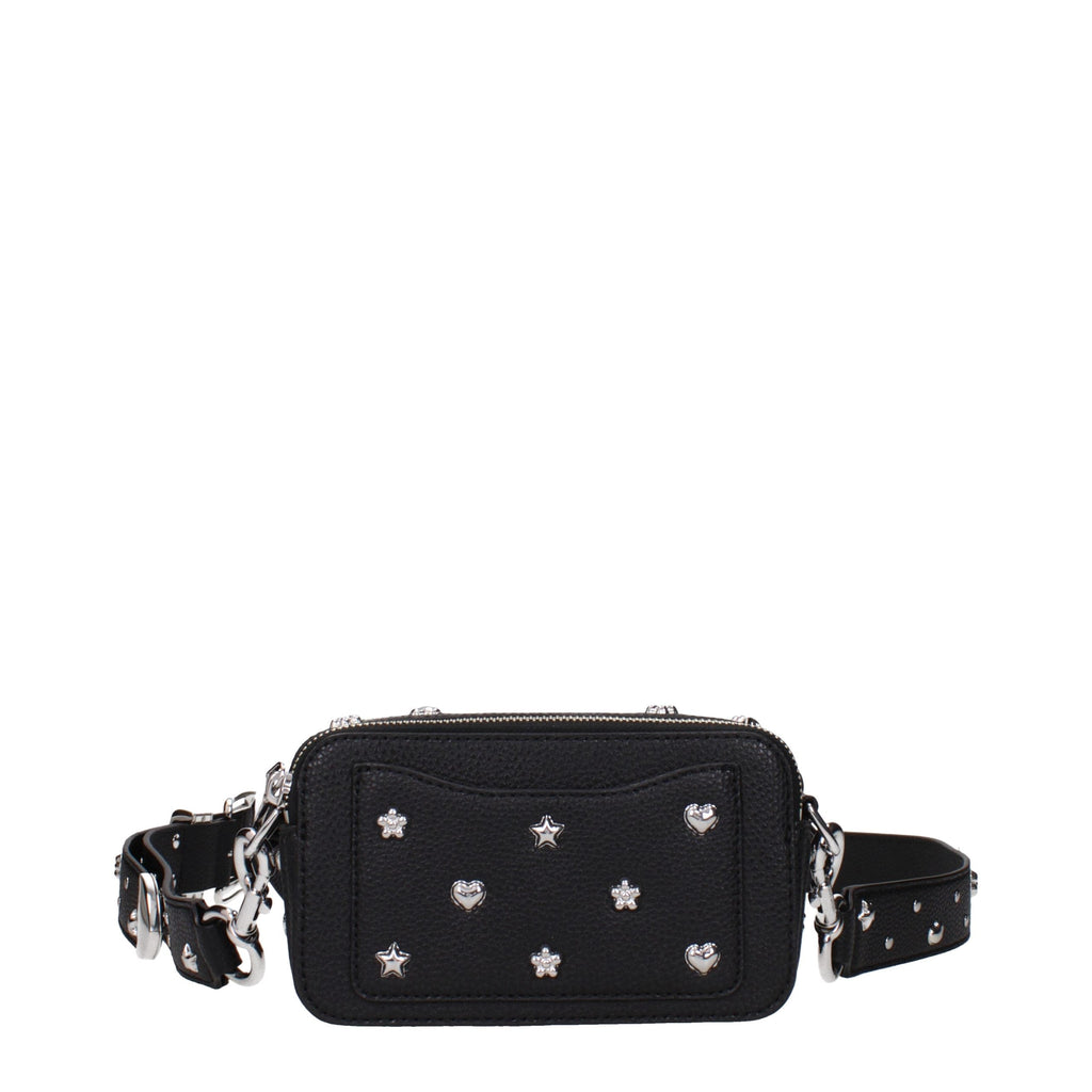 Marc Jacobs Black Leather Crossbody Bag