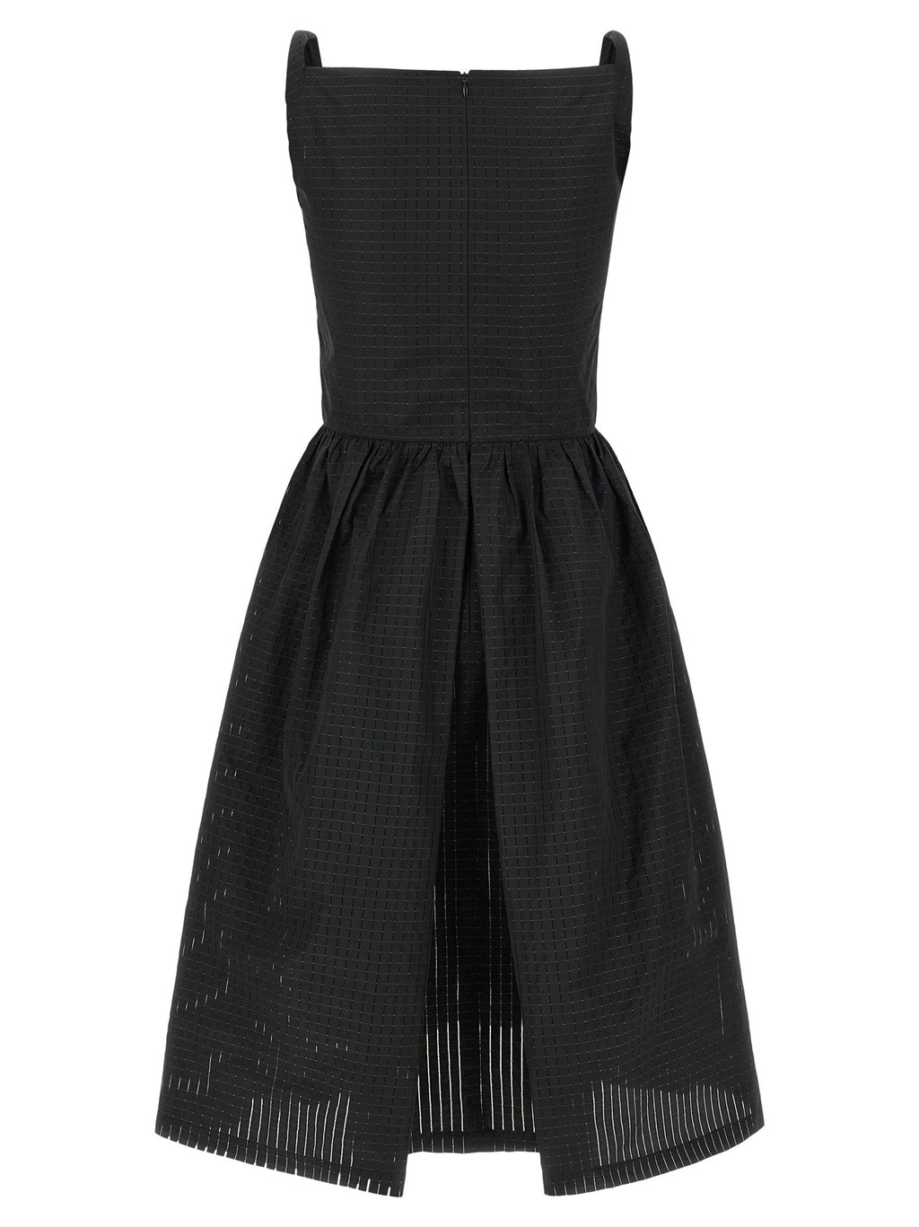 Vivienne Westwood Black Polyester Midi Dress