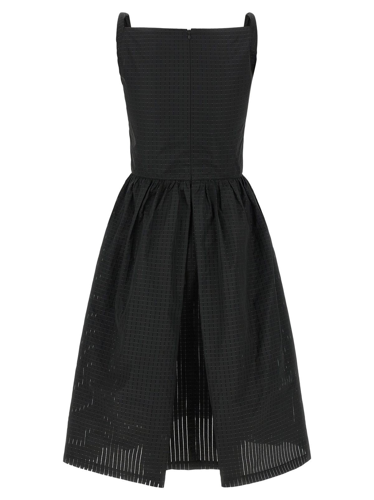 Vivienne Westwood Black Polyester Midi Dress