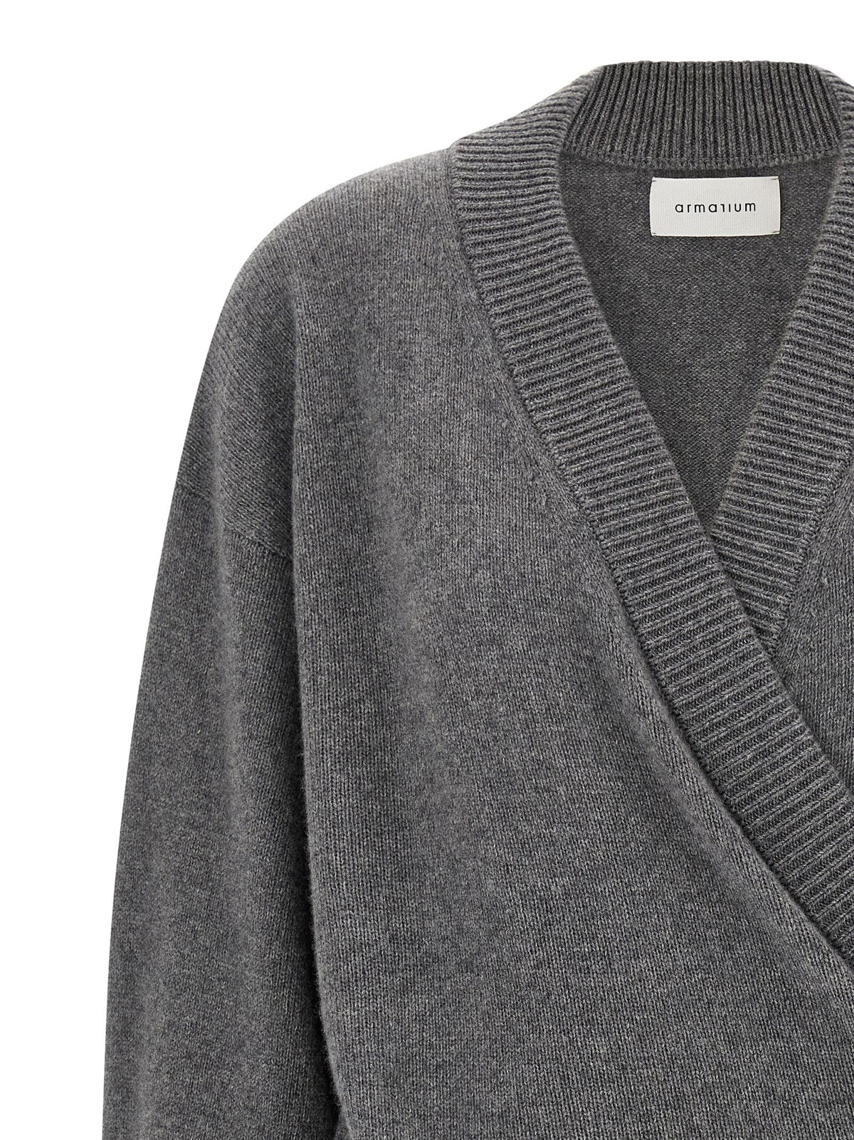 Armarium Gray Wool Cardigan