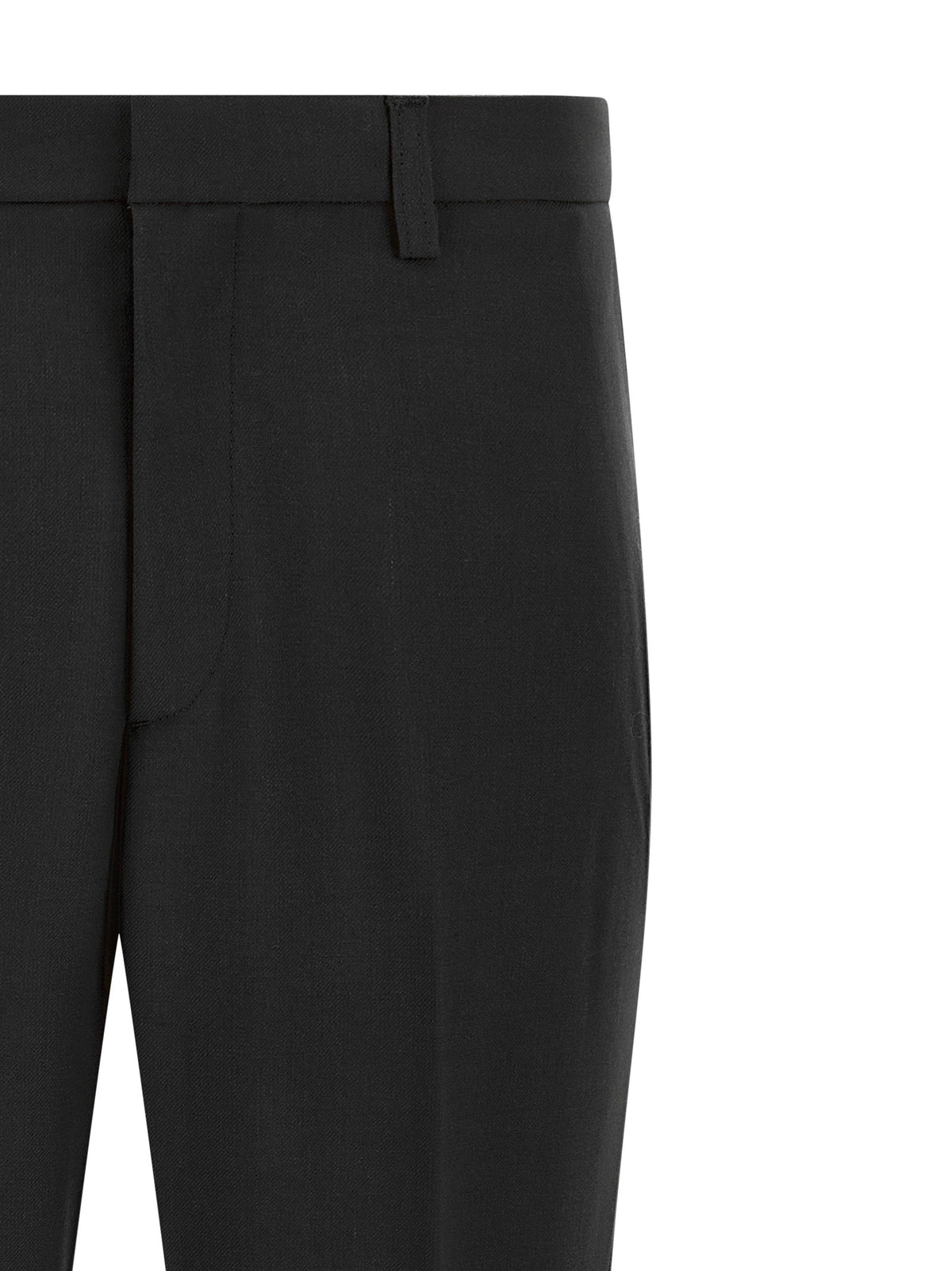 Department 5 Black Polyester Chino Pants