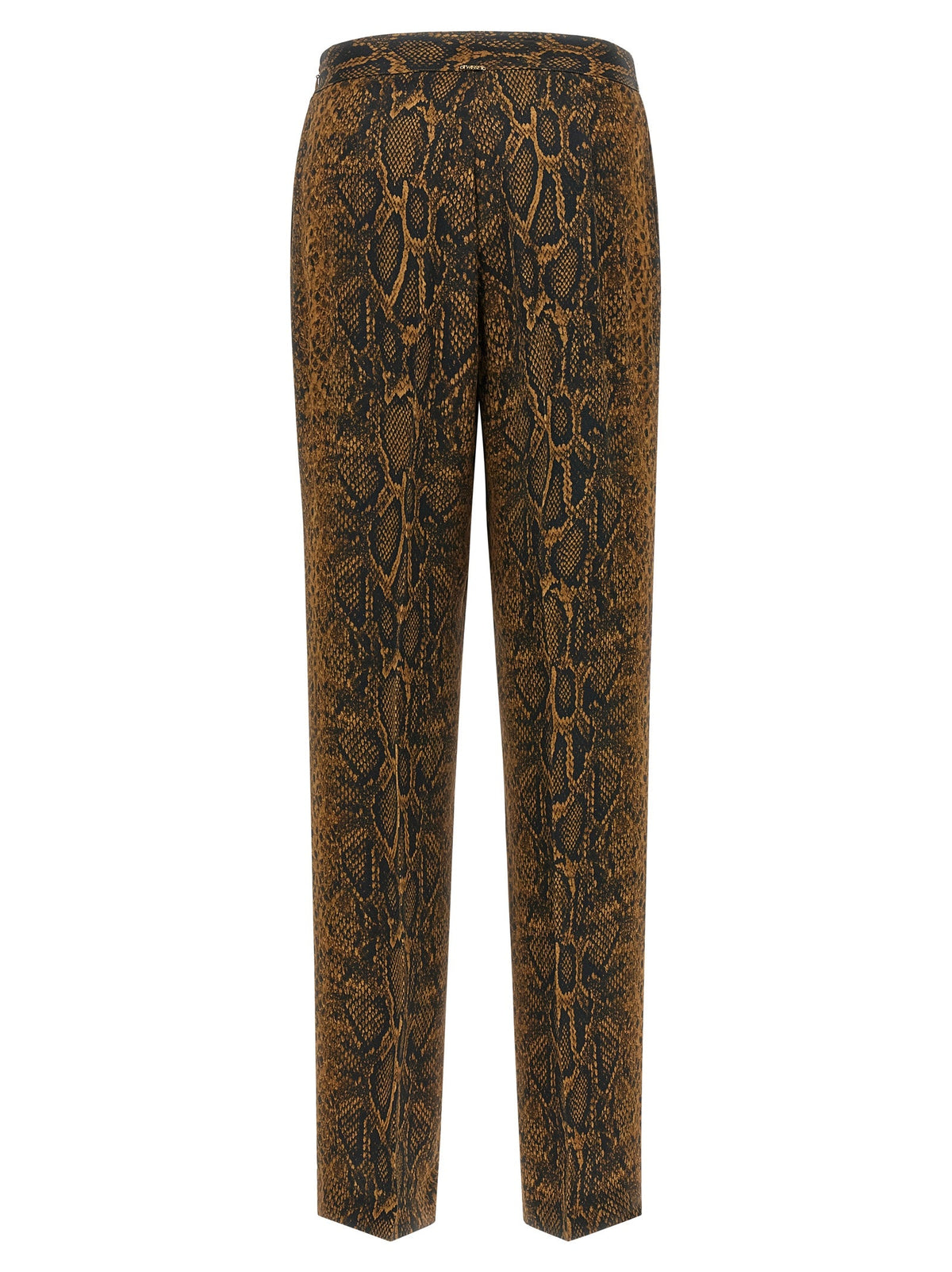 Twinset Brown Viscose Casual Pants