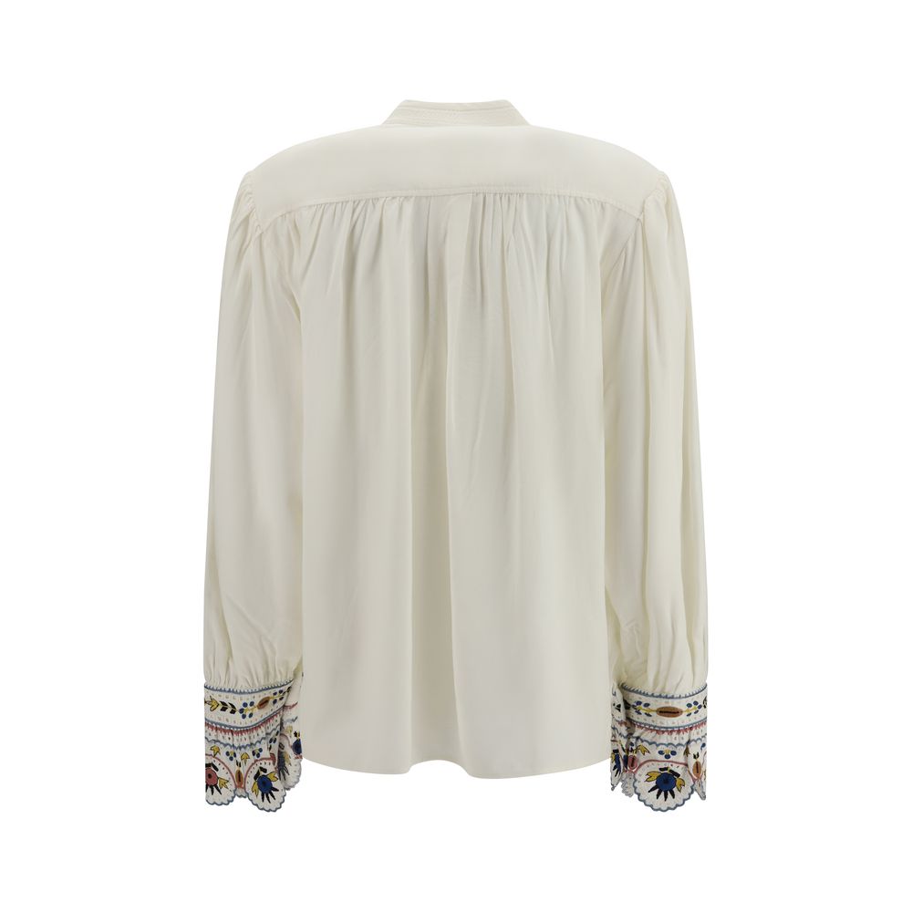 Isabel Marant Étoile White Viscose Blouse