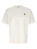 Maison Kitsuné White Organic Cotton T-Shirt