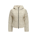 Moose Knuckles Beige Goose Down Full-Length Jacket