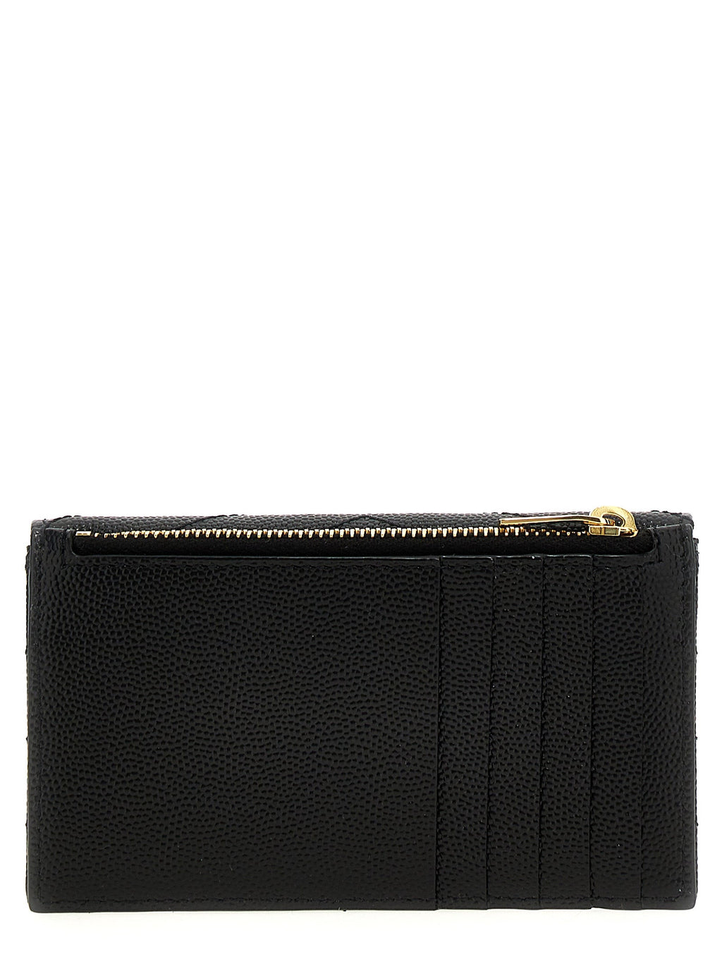 Saint Laurent Black Calfskin Cardholder