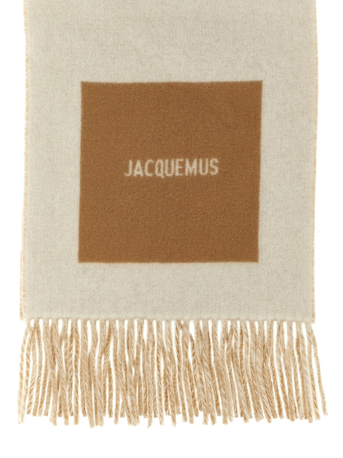 Jacquemus Beige Virgin Wool Foulard