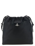 Vivienne Westwood Black Polyethylene Shoulder Bag
