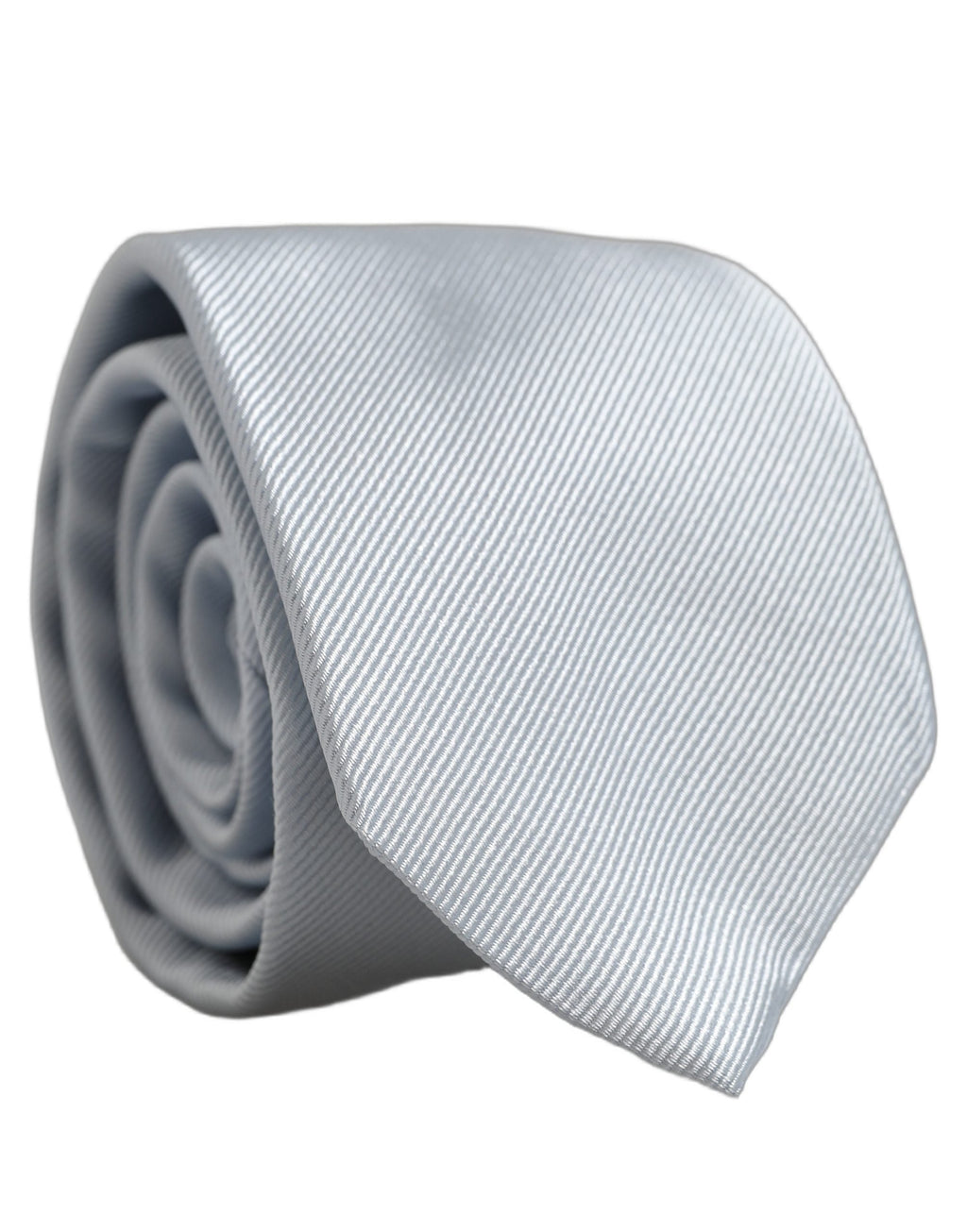 Dolce & Gabbana Men Light Blue Silk Classic Adjustable Tied Necktie Tie