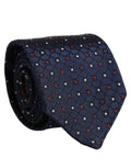 Dolce & Gabbana Blue Diamond Lattice Adjustable Necktie Men Accessory Tie