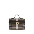 Burberry Brown Cotton Handbag