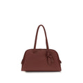 Jacquemus Bordeaux Calf Leather Bos Taurus Shoulder Bag