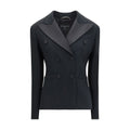 Ermanno Scervino Black Viscose Blazer