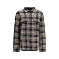 Guest in Residence Brown Cashmere Pattern Shirt